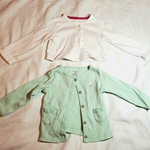 2 baby girl 12 month Carter's sweaters